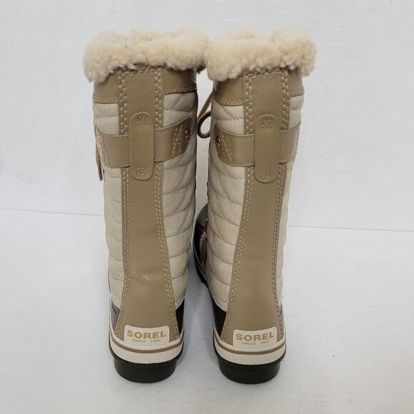 Sorel Tofino II Holiday Snow Boots Winter Tan Insulated Size 6 - Picture 8 of 16
